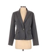 Isaac Mizrahi Gray Blazer Jacket M Photo 0