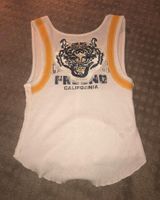 Free People Yellow & White Tiger Tank Photo 0