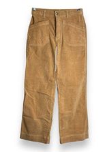 Patagonia Womens Size 4 Wide Leg Cord Pants Nest Brown High Waist New Photo 0