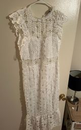 White Lace Dress Photo 0