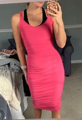 Missguided Pink Bodycon Dress Photo 0