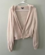 Wild Fable light pink button down cardigan sweater oversized comfortable Photo 0