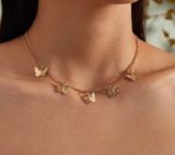 Boutique Gold Butterfly Necklace ! Photo 0
