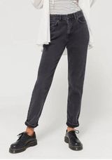 BDG High Waisted Black Mom Jeans Photo 0