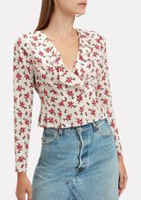 Intermix EVONNE FLORAL TOP Photo 0