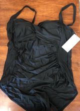 Ekouaer Black Bathing Suit Photo 0