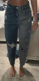 PacSun Two Toned Mom Jeans Photo 0