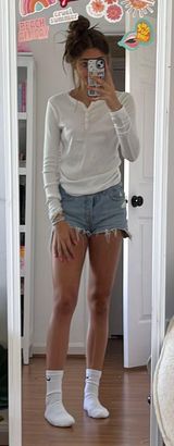 White Long Sleeve Photo 0