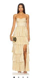 For Lovers Friends Gold Dress Photo 0