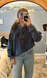 Aerie  Sweater Blue Photo 0