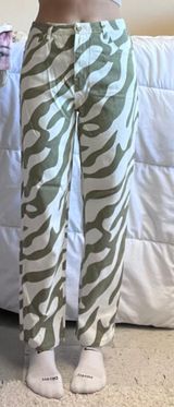 SheIn Zebra Print Jeans Photo 0