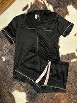 Victoria's Secret Silk Pajama Set Photo 0