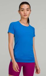 Lululemon Swiftly Tech Short Sleeve Poolside Blue Photo 0