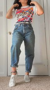Levi’s 560 DENIM PANTS HIGH WAISTED MOM JEANS Photo 0