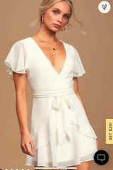 Lulus White Dress Photo 0
