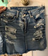 American Eagle Jean Skirt Photo 0