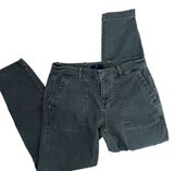 Gap green denim cotton jeans pockets casual comfortable style warm fall Photo 0