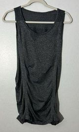 Calia by Carrie Underwood Gray Scrunch Athletic Tank Top Women's M Photo 0