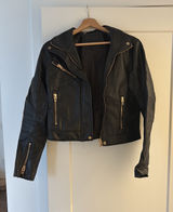 BLANK NYC Black Leather Jacket  Photo 0