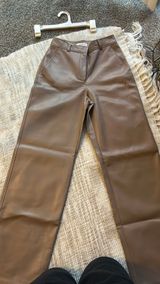 Faux Leather  Pants Photo 0