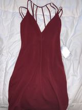 EXPRESS Red Bodycon Dress Photo 0
