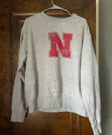 Nebraska Adidas Crewneck Photo 0