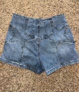 Star Butt Denim Shorts Photo 0