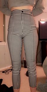 Urban Outfitters Black and White Checkered Pants Photo 0