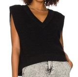 H&M  Divided Wide Sweater Vest - Black Photo 0
