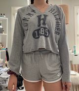 Tommy Hilfiger Crop Top Hoodie Photo 0