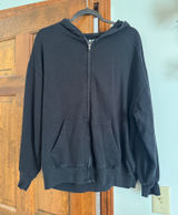 SO  Black Zip-Up Hoodie Photo 0