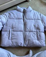 Xposur Purple Winter Jacket Puffy Photo 0