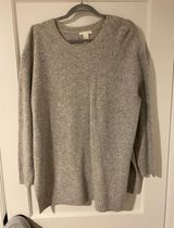 H&M Grey Sweater Tunic Photo 0