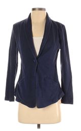 Caslon Navy Blue Blazer  Photo 0