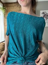 Connected Apparel vintage crinkle blouse  Photo 0