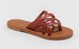 Universal Thread Multi Strap Slide Sandals Photo 0