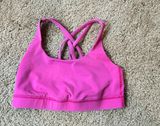 Hot Pink Sports Bra Photo 0