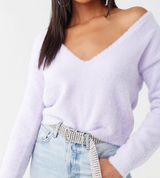 Forever 21 Fuzzy Knit Sweater Photo 0