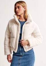Abercrombie & Fitch Ultra Puff Mini Jacket  Photo 0