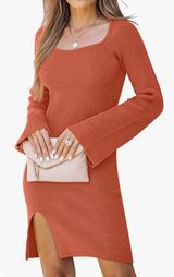 Amazon Sweater Dress Photo 0