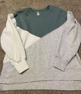 Green Tea Crew Neck Sweater Photo 0