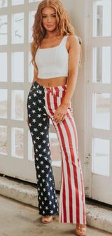 Judy Blue American Flag Jeans  Photo 0