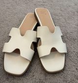 A new day white sandals size 9 Photo 0