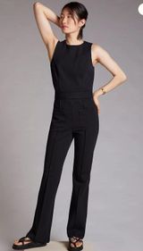Anthropologie  Ponte Wide-Leg Jumpsuit Size Medium Photo 0