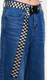 Checkered Side Release Belt Multiple Photo 0