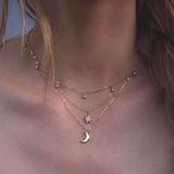 Boutique mulit moon necklace Photo 0
