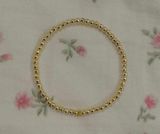 Handmade Gold Bead Bracelet Photo 0