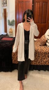 Boutique Long Cardigan White Photo 0