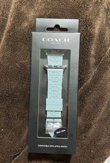 Coach Blue Watch Band Photo 0