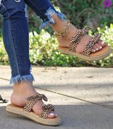 Mata Shoes Cheetah Sandals  Size 8.5  Photo 0
